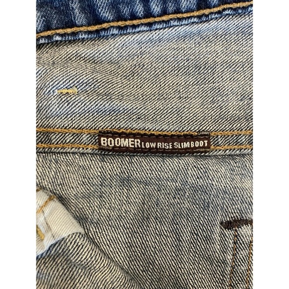 Vintage Hollister Jeans Mens 32x30 Denim Boomer Low Rise Slim Noot Cut Y2K - Picture 13 of 13